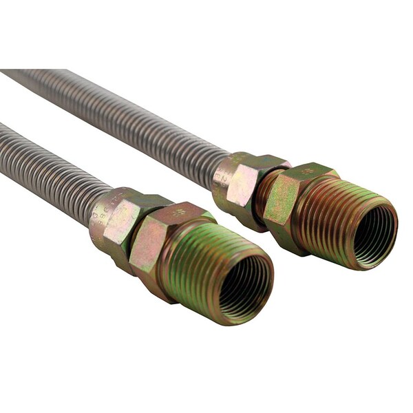 Jones Stephens 5/8in OD 1/2in ID X 18in Long, 1/2in Male Pipe Thread X 1/2in Male Pipe Thread G71012 - main